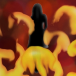 Mujer en Fuego